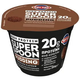 SUPER SPOON HIGH PROTEIN PUDDING Σοκολάτα ή Βανίλια ή Καραμέλα