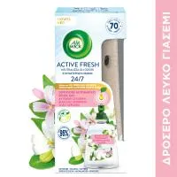 AIRWICK Αυτόματη Συσκευή Αρώματος Active Fresh Λευκό Γιασεμί