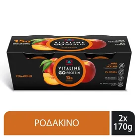 Επιδόρπιο Γιαουρτιού Protein Ροδάκινο 2 X 170 gr