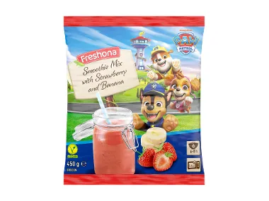 Smoothie mix μπανάνα - φράουλα Paw Patrol 450 g