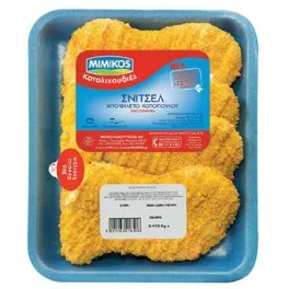 Μιμίκος Σνίτσελ Κοτόπουλο 470gr