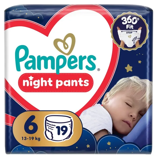 Πάνες Βρακάκι Μωρού Night Pants No6 19 Τεμάχια