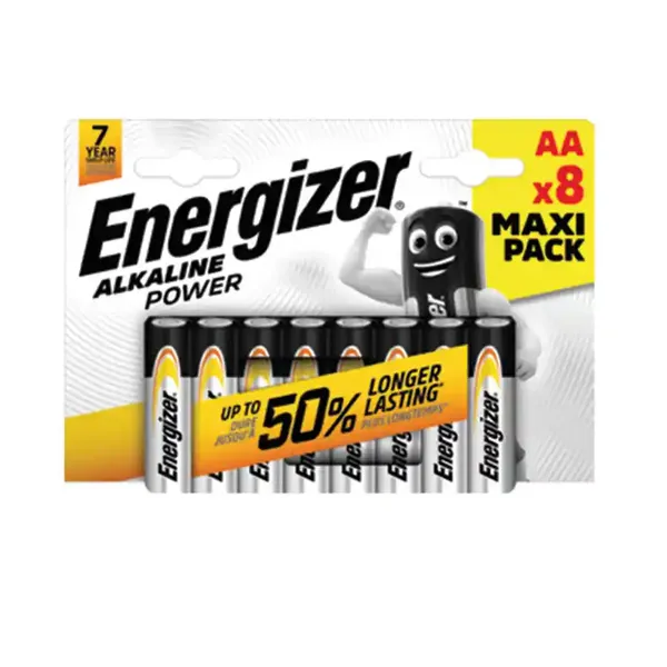 Energizer Power Μπαταρίες Αλκαλικές AA 8τεμ.