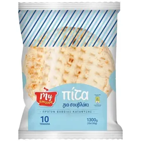 ΑΞΙΑΓΑΠΙΤΕΣ πίτες για σουβλάκι μεγάλες (10τεμ.) 820g