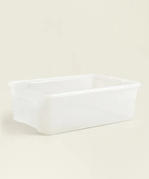 Κουτί αποθήκευσης διάφανο 14.5x14.5x13cm