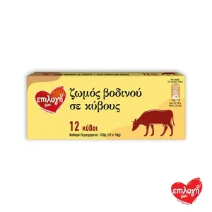 ΕΠΙΛΟΓΗ ΜΟΥ Ζωμός Βοδινού Συσκευασία 12τεμ.