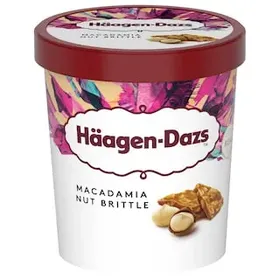 HAAGEN DAZS Παγωτό Macadamia Nut Brittle 400g