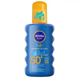 Nivea Sun Kids Protect & Play Αντηλιακό Σπρέι Με Χρώμα SPF50+ 200ml.
