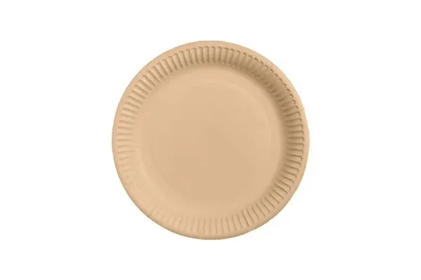 Χάρτινα Kraft Πιάτα 23cm