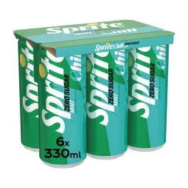 Sprite Αναψυκτικό Chill Lime-Lemon 6x330ml
