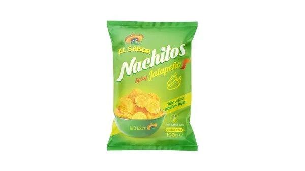 EL SABOR nachitos spicy jalapeno 100γρ.