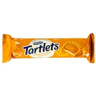 MC VITIES Μπισκότα Tartlets Καραμέλα 100g