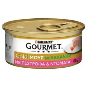 GOURMET GOLD ΜΟΥΣ ΜΕ ΠΕΣΤΡΟΦΑ ΚΑΙ ΝΤΟΜΑΤΑ 85g