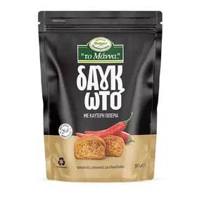 Το Μάννα Δαγκωτό Παξιμάδια Καυτερή Πιπεριά 110γρ.