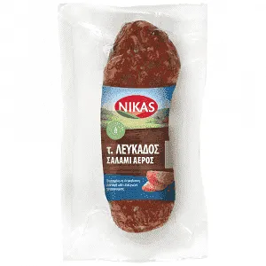 Νίκας Σαλάμι Αέρος Τύπου Λευκάδος 165gr