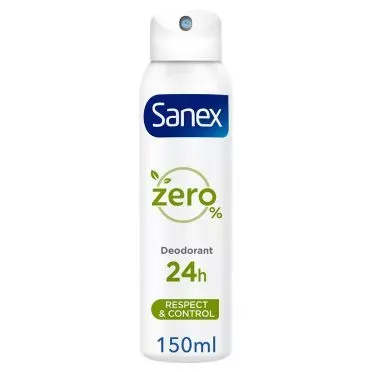 Sanex Zero% Respect & Control Αποσμητικό Spray 150ml