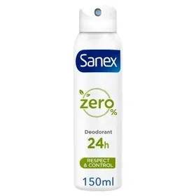 Sanex Zero% Respect & Control Αποσμητικό Spray 150ml