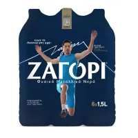 ΖΑΓΟΡΙ Φυσικό Μεταλλικό Νερό 6x1,5lt