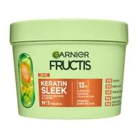 Fructis Mask Keratin Sleek Λάμψη 370ml