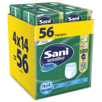 Ελαστικό Εσώρουχο Ακράτειας No4 Extra Large Sensitive Pants Sani 56τεμ