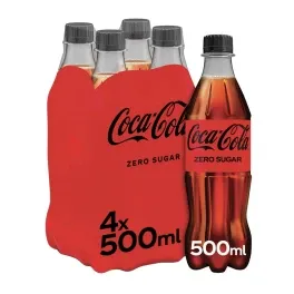 COCA COLA Original Taste, Zero Sugar 4x500ml