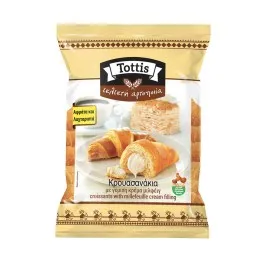 Tottis Μίνι Κρουασάν με Γέμιση Κρέμα Μιλφέιγ 300gr