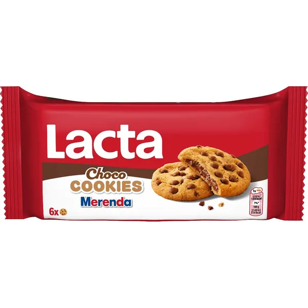Μπισκότα LACTA Choco Cookies merenda 156gr