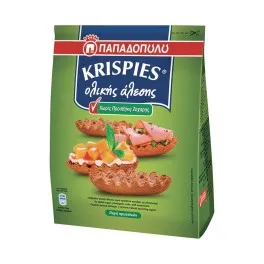Παπαδοπούλου Krispies Χωρίς Ζάχαρη 200gr