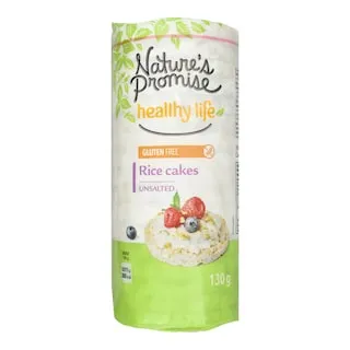 NATURE'S PROMISE Ρυζογκοφρέτες Ανάλατες 130g