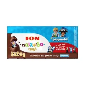 Παιχνιδοαυγό Σοκολατένιο 3x20g