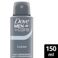 DOVE Men+Care Αποσμητικό Σπρέι Clean Comfort 150ml