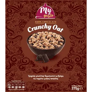 My Gusto Crunchy Drak Chocolate 375gr