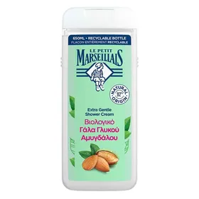 Le Petit Marseillais Αφρόλουτρο Βιολογικό Γάλα Αμυγδάλου 650ml.