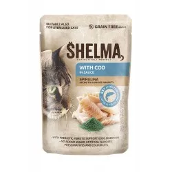 POUCH GRAIN FREE / ΥΓΡΗ ΤΡΟΦΗ ΓΑΤΑΣ ΣΟΛΟΜΟΣ ΣΠΙΡΟΥΛΙΝΑ 85G
