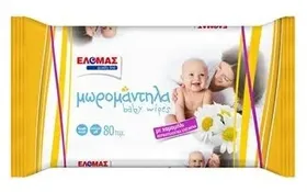 ΕΛΟΜΑΣ μωρομάντηλα aloe vera ή χαμομήλι 3x60 τεμαχίων