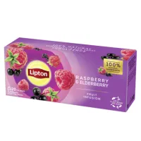 Αφέψημα Ράσμπερι Μούρα Lipton 20 πυραμίδες x 1,7 g