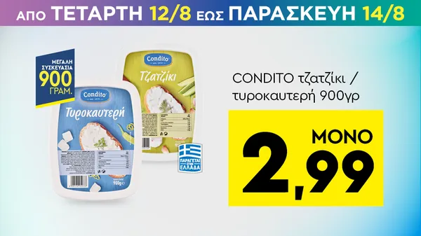 τζατζίκι / τυροκαυτερή 900γρ