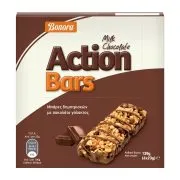BONORA Action Μπάρες Δημητριακών με Σοκολάτα Γάλακτος 6x23g