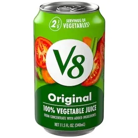 V8 Χυμός Λαχανικών Original 340ml