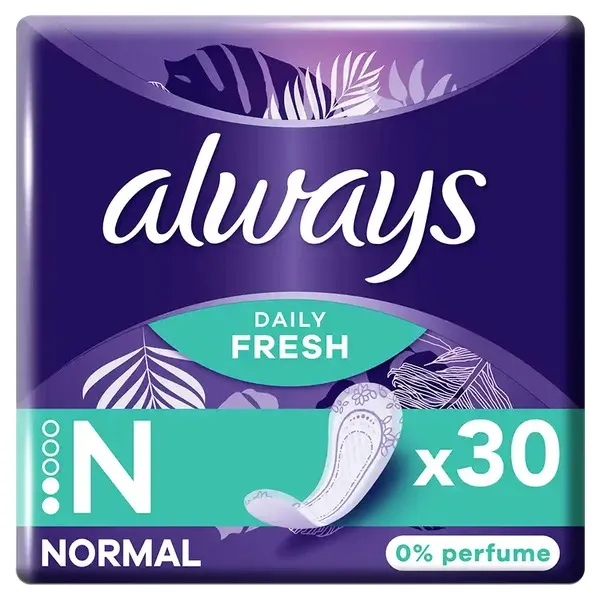 ALWAYS Daily Fresh Σερβιετάκια Normal 30τεμ.