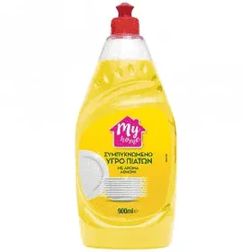 My Home Υγρό Πιάτων Συμπυκνωμένο Λεμόνι 900ml