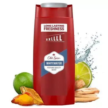 Old Spice Whitewater Ανδρικό Αφρόλουτρο 3 σε 1 και σαμπουάν 675ml