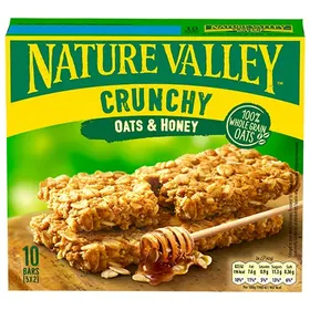 NATURE VALLEY τραγανές μπάρες με μέλι ή σοκολάτα ή cranberry 5x42γρ.