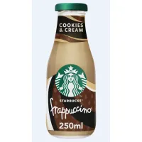 Κρύο Ρόφημα καφέ Frappuccino Cookies & Cream Starbucks 250 ml