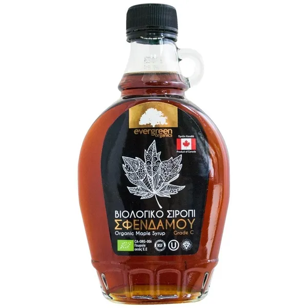EVERGREEN ORGANICS σιρόπι σφενδάμου βιολογικό 250ml