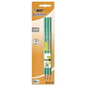 Bic Evolution 650 Μολύβι Γραφίτη 3τεμ. & Γόμα / Ξύστρα