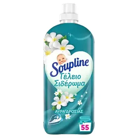 Soupline Τέλειο Σιδέρωμα Συμπυκνωμένο Μαλακτικό Ρούχων Αύρα Δροσιάς 55mez. 1,155lt.