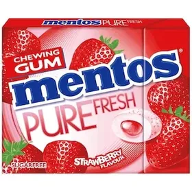 MENTOS Τσίχλες Pure Fresh Φράουλα 30g