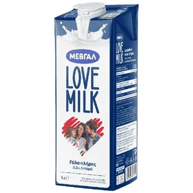 ΜΕΒΓΑΛ Love Milk 3,5% λιπαρά 1L