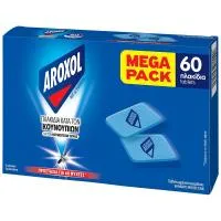 Εντομοαπωθητικά Πλακίδια Aroxol Mat Mega Pack 30τεμ
